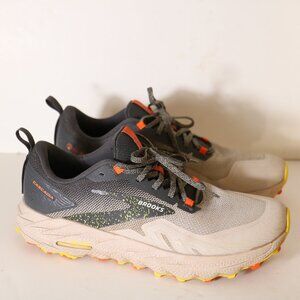 Brooks Cascadia 17 Trail Running Shoe Mens 11 Gray Cream 1104031d238